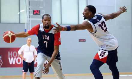 Kevin Durant will remain on Team USA roster